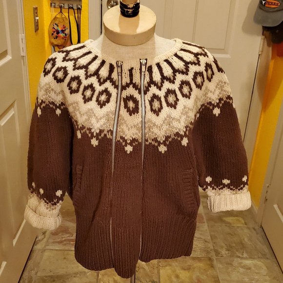 Vintage, fair isle sweater with a twist! - Picture 1 of 6
